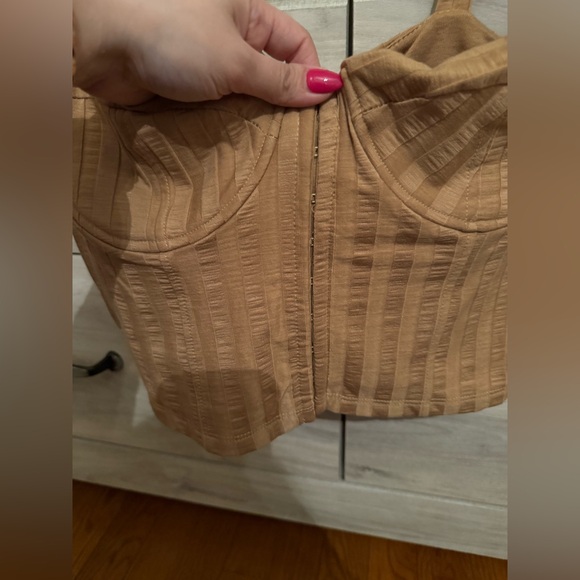 NWT JONATHAN SIMKHAI DEE BUSTIER TANK TOP SIZE XL - Picture 6 of 7